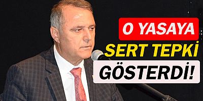 CHP Antalya İl Başkanı'ndan o yasaya sert çıkış!   