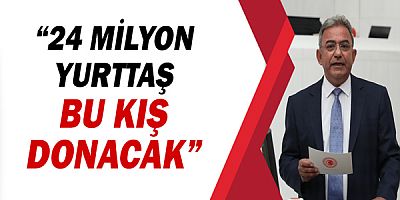 CHP Antalya Milletvekili Çetin Osman Budak: “24 milyon yurttaş bu kış donacak” 