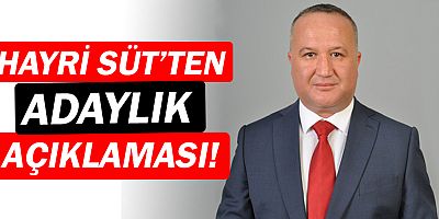 CHP Kaş Belediye Başkan Adayı Hayri Süt'ten açıklama!