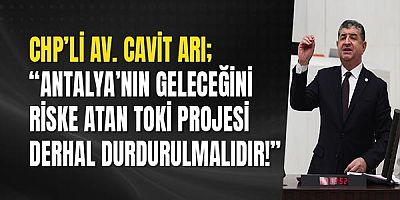 Chp’li Av. Cavit Arı: 