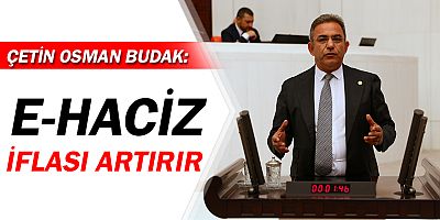 Cumhuriyet Halk Partisi(CHP) Antalya Milletvekili Çetin Osman Budak