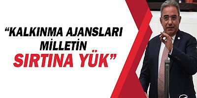 CHP'li Çetin Osman Budak'tan kalkınma ajanslarını kapatın çağrısı!