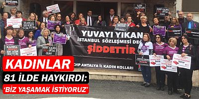 CHP Kadın Kolları Antalya İl Başkanlığı