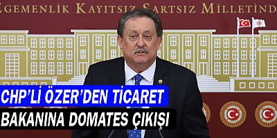 CHP'li Özer'den Ticaret Bakanı'na domates çıkışı