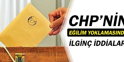 CHP'nin Antalya eğilim yoklamasında ilginç iddialar!