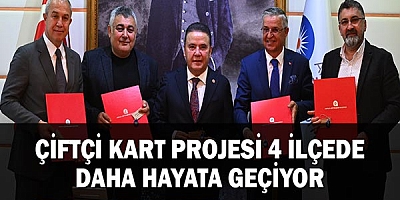 Çiftçi Kart Projesi 4 İlçede Daha Hayata Geçiyor