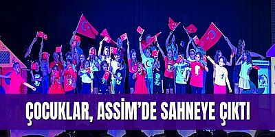 Çocuklar, ASSİM’de sahneye çıktı