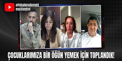 Çocuklarımıza bir öğün yemek için toplandık!