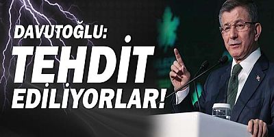 Davutoğlu'ndan şok açıklama!  