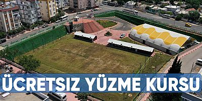 Deniz Baykal Spor Kompleksi’nde ücretsiz yüzme kursu