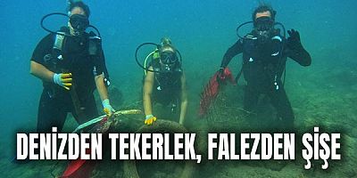 Denizden tekerlek, falezden şişe!