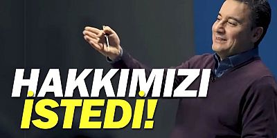 DEVA Partisi Genel Başkanı Ali Babacan, gazetecilere sahip çıktı.