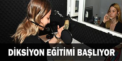 Diksiyon eğitimi başlıyor