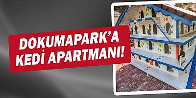 DokumaPark’a kedi apartmanı