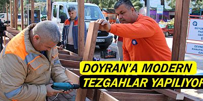 Doyran’da yerel üretici tezgahları yenileniyor