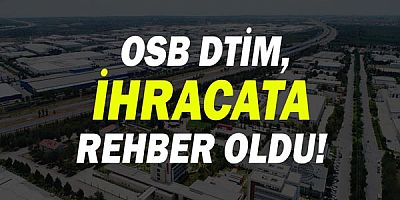 DTİM, İhracata rehber oldu!