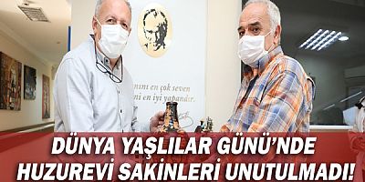 Dünya Yaşlılar Günü’nde huzurevi sakinleri unutulmadı!