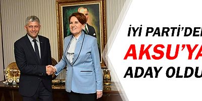 Durmuş Ali Arslan, Aksu Belediyesi'ne aday!
