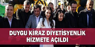 Duygu Ki̇raz Di̇yeti̇syenli̇k Hi̇zmete Açıldı