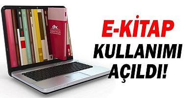 E-Kitap koleksiyonu kullanımda