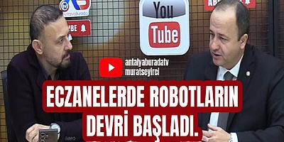 Eczanelerde robotların devri başladı.