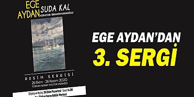 Ege Aydan’ın 33’üncü sergisi Türkan Şoray’da