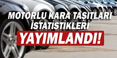Ekim ayında 85 bin 691 adet taşıtın trafiğe kaydı yapıldı!