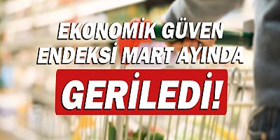 Ekonomik güven endeksi 95,7 oldu!