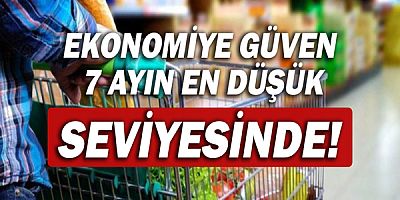 Ekonomik güven endeksi aralık ayında azaldı!