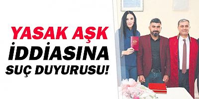 Elmalı Belediye Başkanı Halil Öztürk'ten yasak aşk iddiasına suç duyurusu!