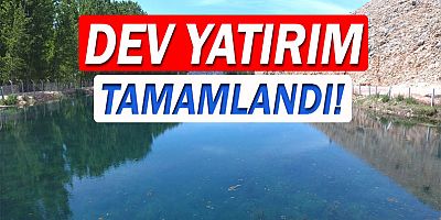 Elmalı Kazanpınarları rezervuarı suni besleme projesi tamamlandı.