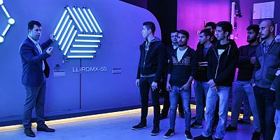 Elmalı MYO öğrencileri Fiberli’yi ziyaret etti
