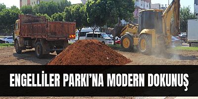 Engelliler Parkı’na modern dokunuş