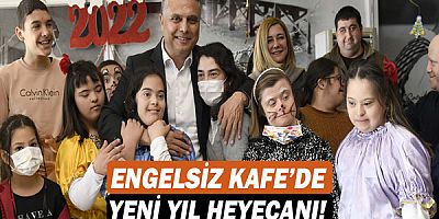 Engelsiz Kafe’de yeni yıl heyecanı!