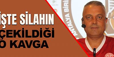 Eski oda başkanına silah çekti iddiası.