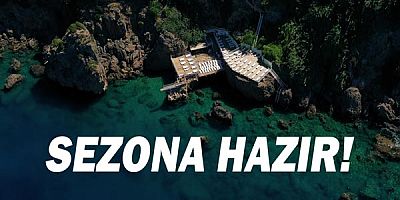 Falez plajları sezona hazır