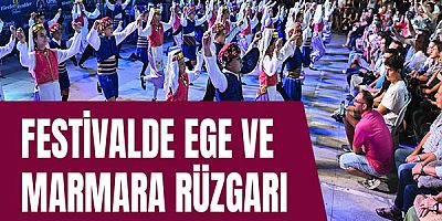 Festivalde Ege ve Marmara rüzgarı