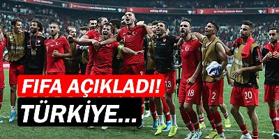 FIFA dünya sıralaması açıklandı! A Milliler listede...