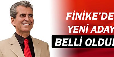 Finike'nin adayı Nail Dülgeroğlu...
