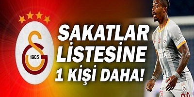 Galatasaray'a bir kötü haber daha!