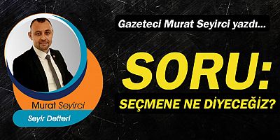 Gazeteci Murat Seyirci yazdı… Soru: Seçmene ne diyeceğiz?