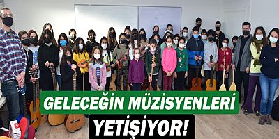 Geleceğin müzisyenleri Kepez'de yetişiyor!