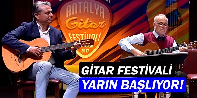 Gitar Festivali başlıyor!