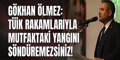 Gökhan Ölmez: Tüik Rakamlarıyla Mutfaktaki Yangını Söndüremezsiniz!