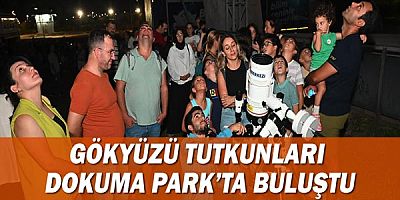 Gökyüzü tutkunları Dokuma Park’ta buluştu