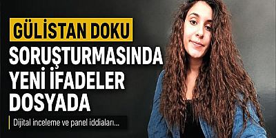 Gülistan Doku Soruşturmasında Yeni İfadeler Dosyada