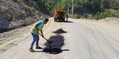 Gümüşkavak-Yalçı-Kuşyuvası yolu bakıma alındı