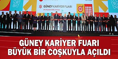 Güney Kariyer Fuarı büyük bir coşkuyla açıldı
