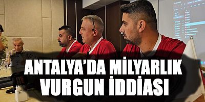 Hafriyatçılar Odası Başkanı Özgür Bucaklı’dan milyarlık vurgun iddiası.