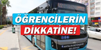 Hafta sonu toplu taşıma ücretsiz!